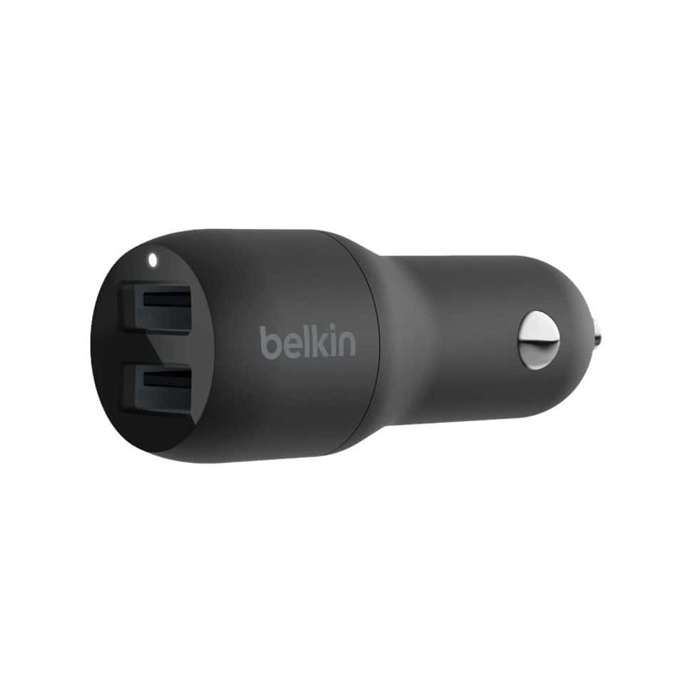 Belkin double chargeur allume-cigare USB-A 2x12W