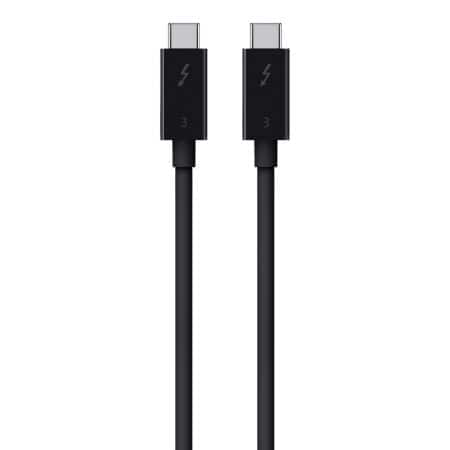 Câble USB-C vers USB-C, 20 Gbps, noir