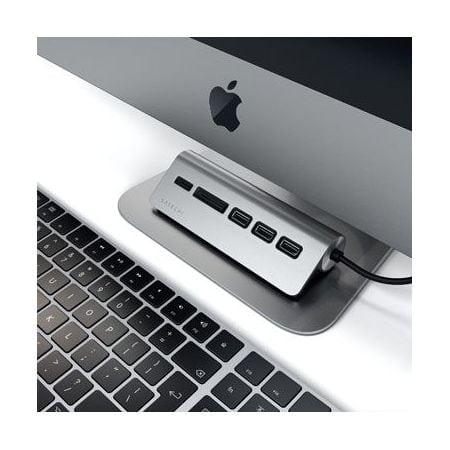 SATECHI Hub USB-C triple USB-A