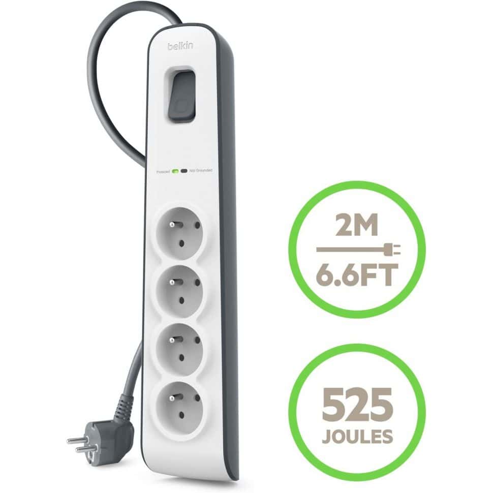 Multiprise Parafoudre 4 Prises BELKIN