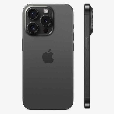 iPhone 15 Pro Titane noir