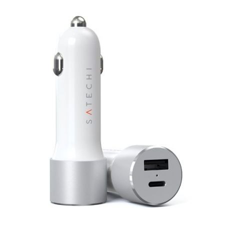 Chargeur de voiture USB-C et USB-A (72 W)