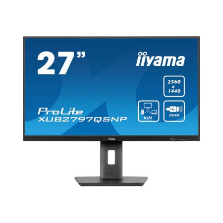 Moniteur iiyama XUB2797QSNP-B1 27/1440 USB-C NOIR