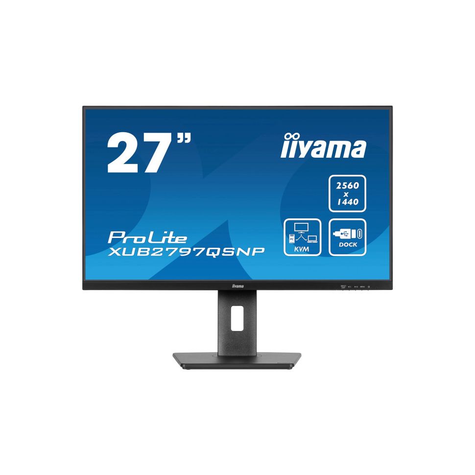 Moniteur iiyama XUB2797QSNP-B1 27/1440 USB-C NOIR