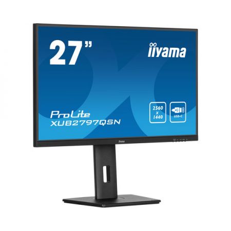 Moniteur iiyama XUB2797QSNP-B1 27/1440 USB-C NOIR